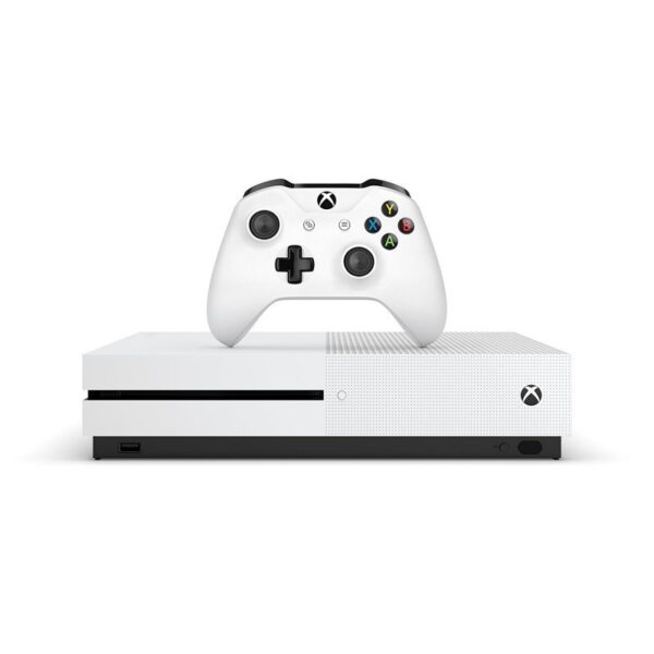 Xbox One - Konsole Slim 1TB #weiss + Original Controller + Zubehör (mit OVP) (gebraucht) NEUWERTIG – Bild 4