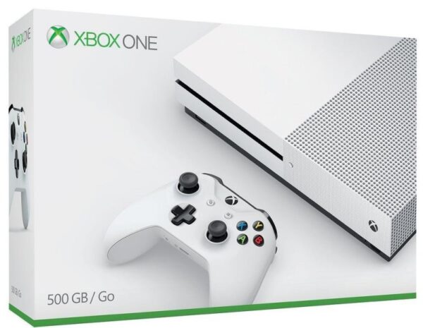 Xbox One - Konsole Slim 500GB #weiß + Original Controller + Zubehör (mit OVP) (sehr guter Zustand) (gebraucht) – Bild 2