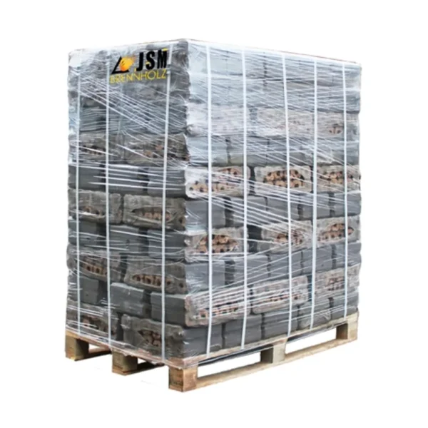 Eichenholzbriketts Nestro Palette 750 kg – Bild 2