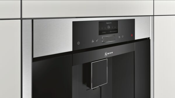 Neff CKS1561N ( C15KS61N0 ) Einbau-Kaffeevollautomat schwarz, Edelstahl – Bild 3