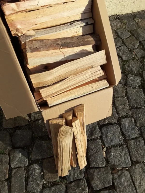 Bernhards Anfeuerholz Anzündholz Brennholz 13,20 kg – Bild 2
