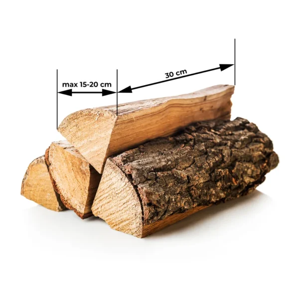 Holtaz Mischkaminholz Kaminholz Feuerholz Brennholz platte längere – Bild 8