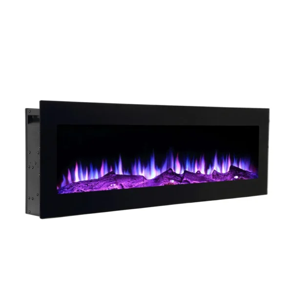 BRIXEN Wandkamin Elektrokamin Einbaukamin Kamin Heizung Led 180cm – Bild 2