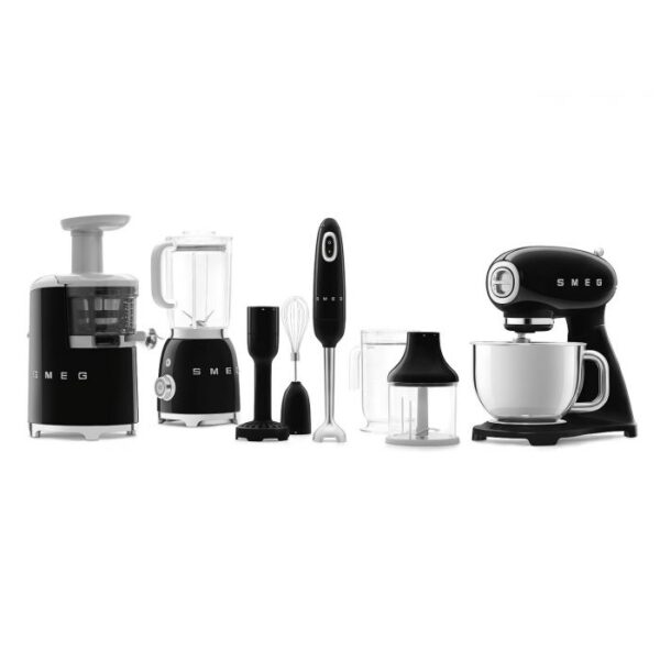 SMEG Küchenmaschine 50's Retro Style SMF03BLEU Schwarz – Bild 8