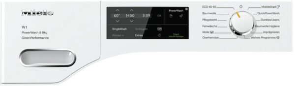 Miele Waschmaschine WWE 360 WPS PowerWash & 8kg – Bild 2