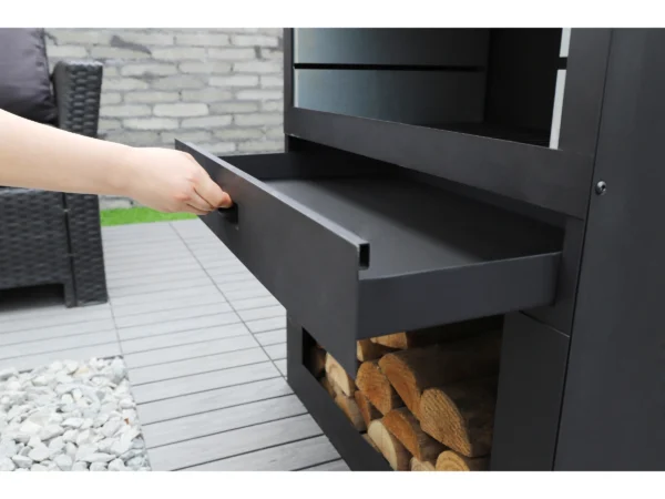 Westmann Grill und Gartenkamin Schwarz – Bild 4