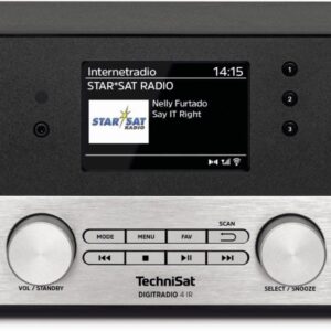 TechniSat DIGITRADIO 4 IR DAB+, UKW, Bluetooth schwarz