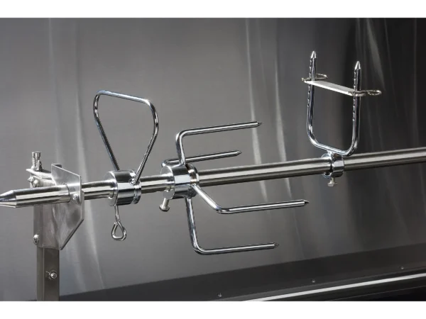 tepro Gasgrill Columbus für Spanferkel inkl. Motor Edelstahl mit 2 Brennern – Bild 6