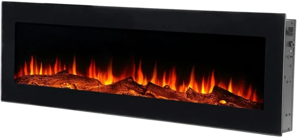 El Fuego® Elektrokamin BOZEN inkl. Fernbedienung mit energiesparender LED-Beleuchtung, Einbaukamin, 150 cm – Bild 5