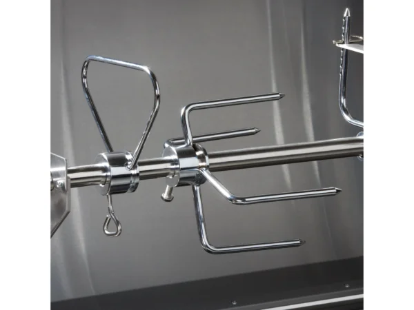 tepro Gasgrill Columbus für Spanferkel inkl. Motor Edelstahl mit 2 Brennern – Bild 9
