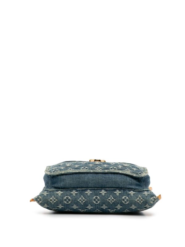 2005 Monogram Denim Sac Plat Handtasche – Bild 4