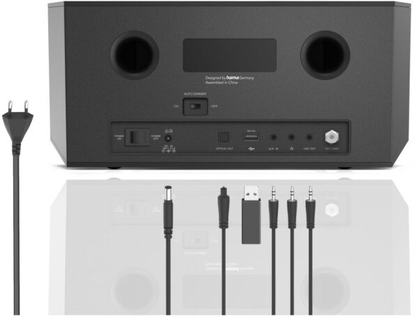 Hama DIR3510SCBTX Internetradio schwarz – Bild 2