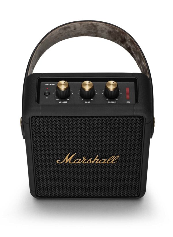 Marshall Stockwell II Tragbarer Bluetooth Lautsprecher Black & Brass – Bild 2