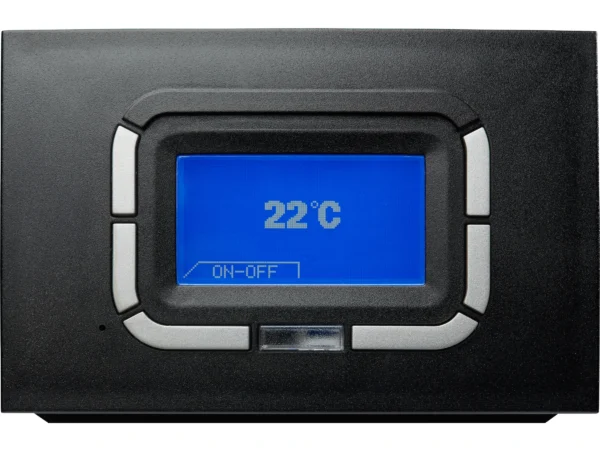 Rowi Pellet-Heizofen Easy Premium 9 kW Schwarz-Bordeauxrot EEK: A+ – Bild 4
