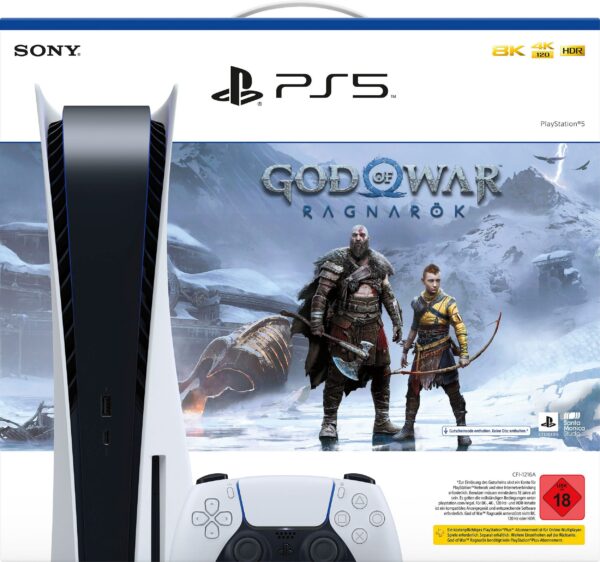 PlayStation 5, inkl. God of War Ragnarök (Download Code) – Bild 6