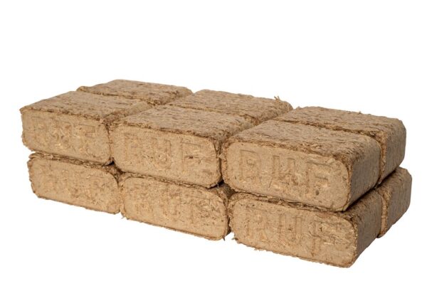 RUF Holzbriketts Hartholz Buche ohne Zugloch 960kg Palette – Bild 5