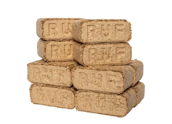 RUF Holzbriketts Hartholz Buche ohne Zugloch 960kg Palette – Bild 6