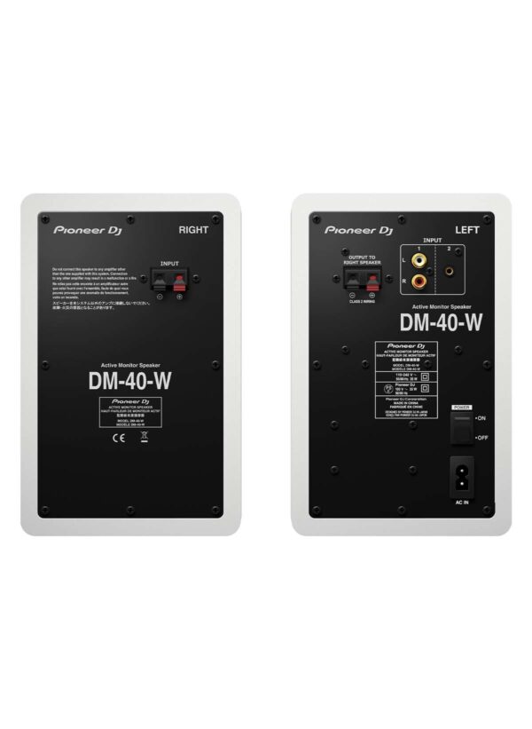 Pioneer DJ DM-50D-W 5 Zoll Monitor Lautsprecher weiß – Bild 2