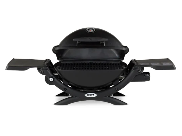 Weber Tisch-Gasgrill Q 1200 mit 1 Brenner & Deckelthermometer Schwarz – Bild 3