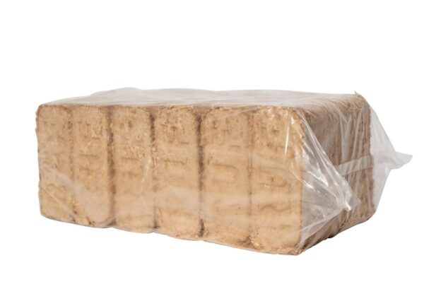 Ruf Holzbriketts Buche-Kiefer in der Kiste 10kg/Pack, 32 Pack/Kiste – Bild 3
