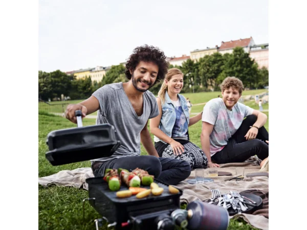 Weber Gasgrill Go-Anywhere 1 Brenner Schwarz – Bild 5
