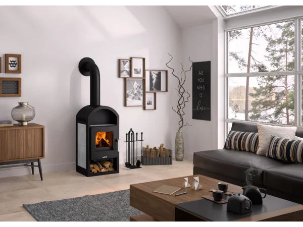 Justus Kaminofen Vegas Specksteinkeramik 6 kW EEK: A+ – Bild 2