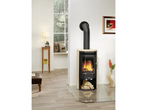 Justus Kaminofen Vegas Specksteinkeramik 6 kW EEK: A+ – Bild 3