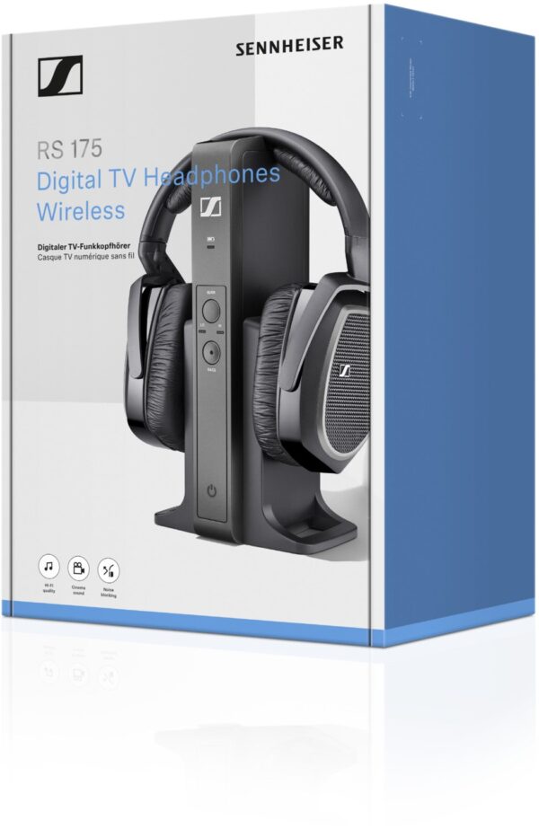 Sennheiser RS 175-U Funkkopfhörer schwarz – Bild 8