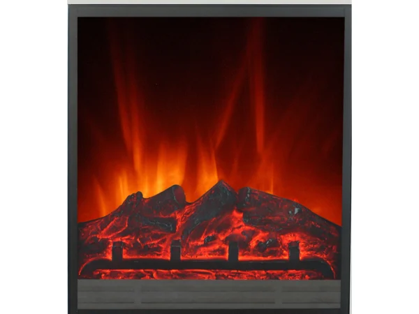 EL Fuego Elektrokamin Bergen Weiß mit Heizung 1,8 kW – Bild 9