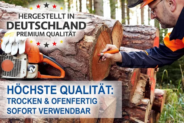 Kaminholz Brennholz Birke 2 Rm – Bild 6