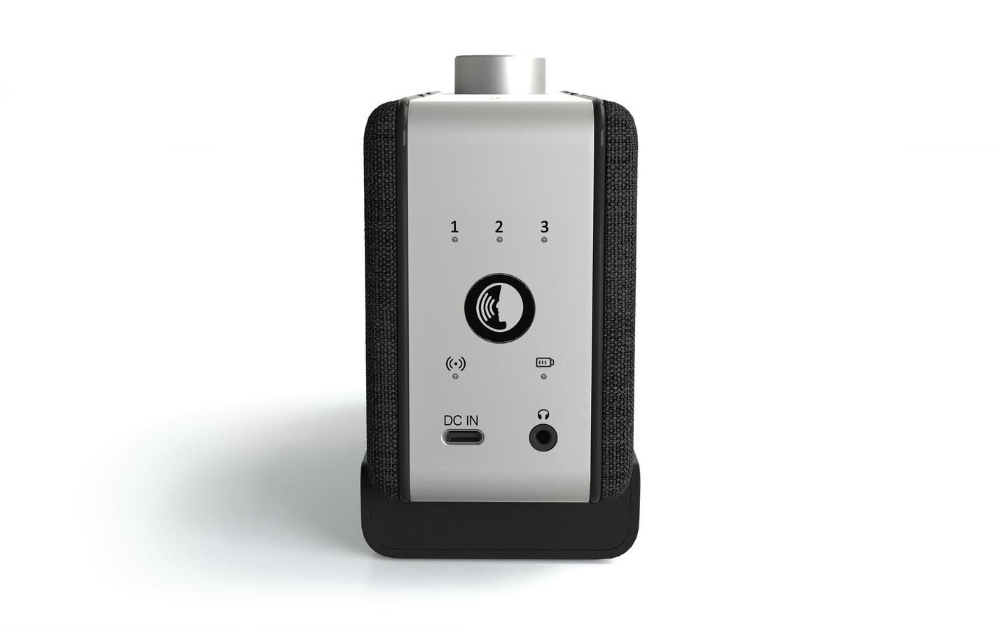 Faller Oskar Tragbarer TV-Sprachverstärker grau – Bild 3