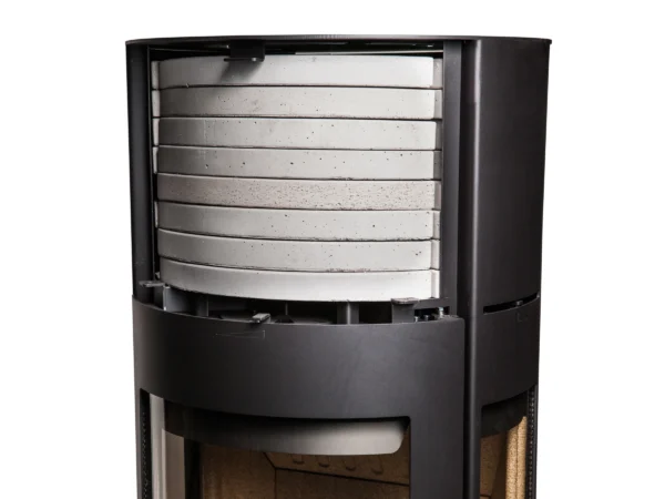 Aduro Kaminofen 9.7 mit Aduro Tronic Schwarz 6 kW Stahl EEK: A+ – Bild 5