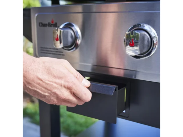 Char-Broil Grillplatten-Gasgrill Griddle 3400 mit großer Gusseisenplatte – Bild 6
