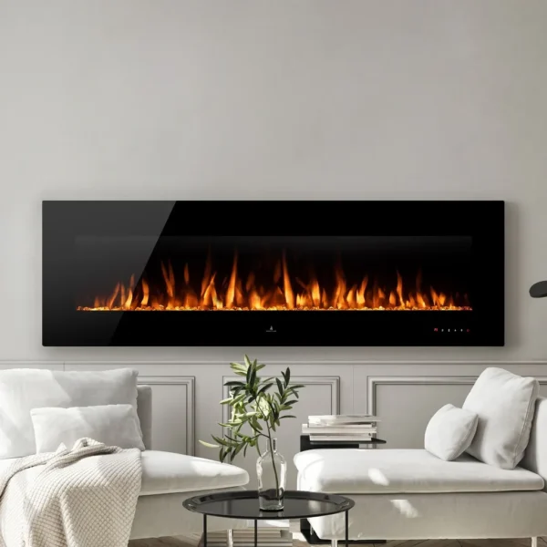 Noble Flame VEGAS Schwarz: 1380 [Elektro Wandkamin] – Bild 7