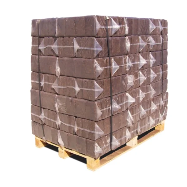 RUF Rindenbriketts Gluthalter Nachtwächter Holzbriketts, 84 x 12kg Briketts, 1000kg Palette – Bild 5