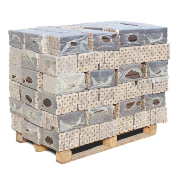PINI KAY Standard Hartholz Holzbriketts, 96x10kg Briketts, 960kg Pealette
