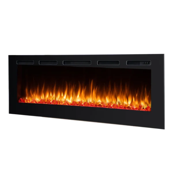 RICHEN Fiamma 68" Elektrokamin - Elektrischer Einbaukamin mit Heizung 1000/2000 W – Bild 9