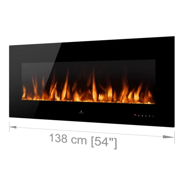 Noble Flame VEGAS Schwarz: 1380 [Elektro Wandkamin] – Bild 9