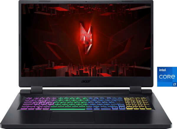 Acer Nitro 5 AN517-55-74FQ Gaming-Notebook (43,9 cm/17,3 Zoll, Intel Core i7 12700H, GeForce RTX 4050, 512 GB SSD) – Bild 17