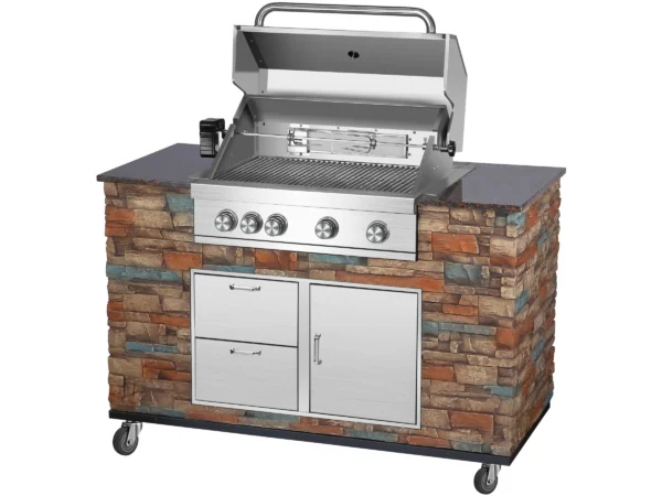 El Fuego Gasgrillküche AY 3000 Built-In ca.147 cm x 130 cm x 68 cm – Bild 2
