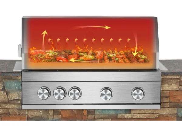 El Fuego Gasgrillküche AY 3000 Built-In ca.147 cm x 130 cm x 68 cm – Bild 13