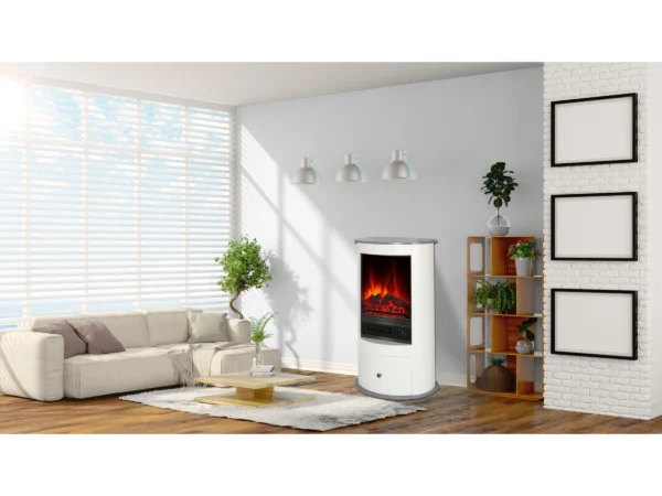 EL Fuego Elektrokamin Wien II Weiß – Bild 14