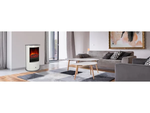 EL Fuego Elektrokamin Wien II Weiß – Bild 16