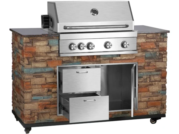 El Fuego Gasgrillküche AY 3000 Built-In ca.147 cm x 130 cm x 68 cm – Bild 5