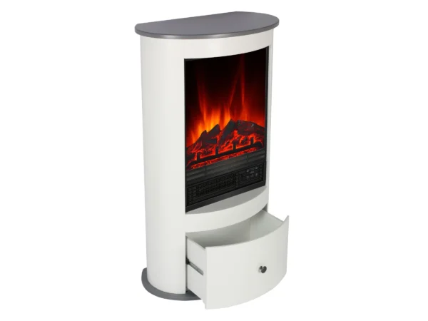 EL Fuego Elektrokamin Wien II Weiß – Bild 5