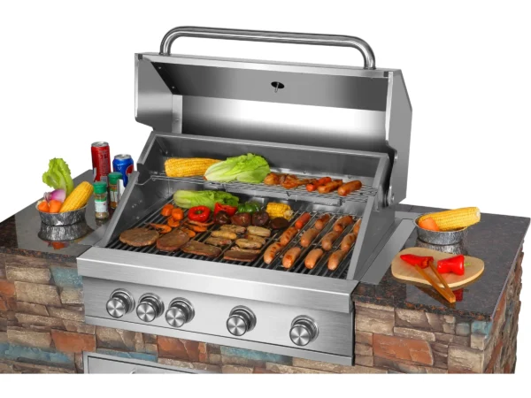 El Fuego Gasgrillküche AY 3000 Built-In ca.147 cm x 130 cm x 68 cm – Bild 8