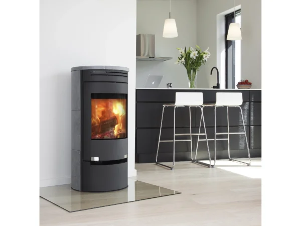 Aduro Kaminofen 1.1 SK mit Aduro Tronic Speckstein Grau 6 kW EEK: A+ – Bild 2