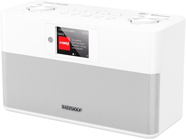 Kenwood CR-ST100S Internetradio weiß – Bild 3