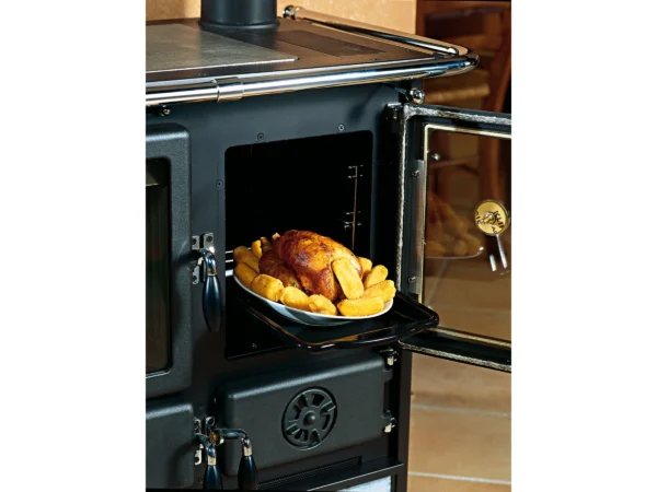 La Nordica Küchenherd Rosetta Naturstein 7,2 kW EEK: A+ gratis Anzündpapier – Bild 3