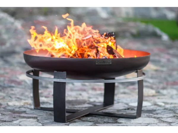 CookKing Feuerschale Stahl Viking Ø 80 cm x 36 cm Schwarz – Bild 2
